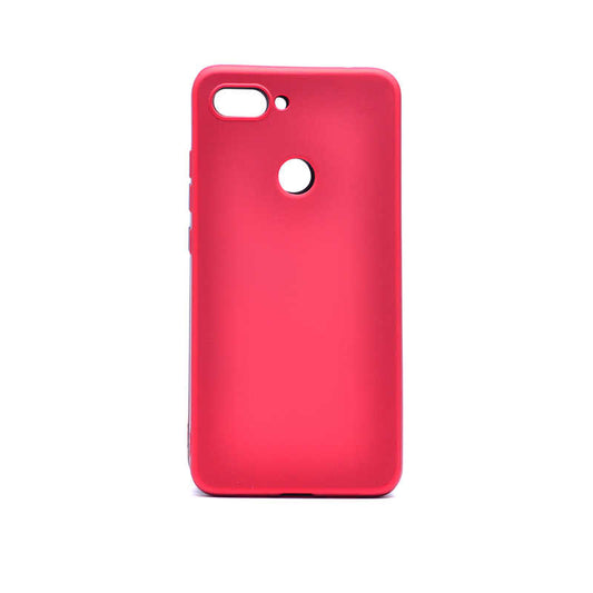 Xiaomi Mi 8 Lite Kılıf Zore Premier Silikon Kapak Kırmızı