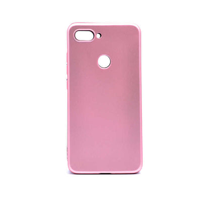 Xiaomi Mi 8 Lite Kılıf Zore Premier Silikon Kapak Rose Gold