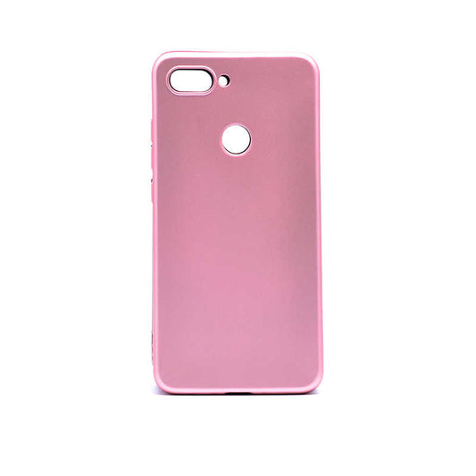 Xiaomi Mi 8 Lite Kılıf Zore Premier Silikon Kapak Rose Gold