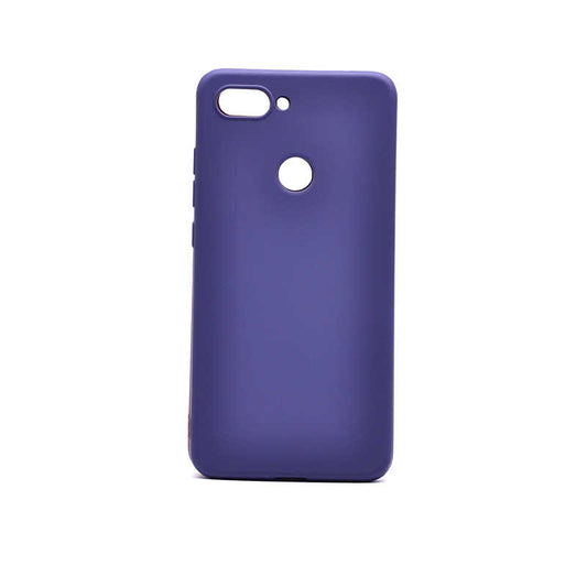 Xiaomi Mi 8 Lite Kılıf Zore Premier Silikon Kapak Lacivert