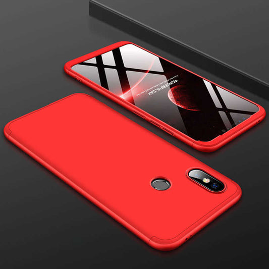 Xiaomi Mi 8 SE Kılıf Zore Ays Kapak Kırmızı