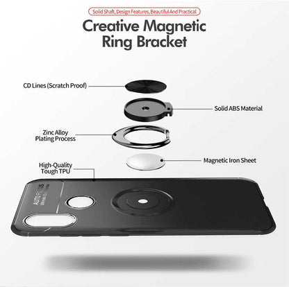 Xiaomi Mi 8 SE Kılıf Zore Ravel Silikon Kapak Kırmızı
