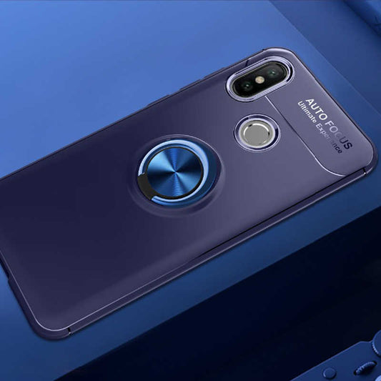 Xiaomi Mi 8 Kılıf Zore Ravel Silikon Kapak Mavi