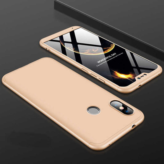 Xiaomi Mi A2 Lite Kılıf Zore Ays Kapak Gold