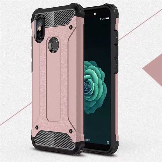 Xiaomi Mi A2 Lite Kılıf Zore Crash Silikon Kapak Rose Gold
