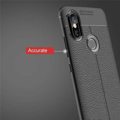 Xiaomi Mi A2 Lite Kılıf Zore Niss Silikon Kapak Kırmızı