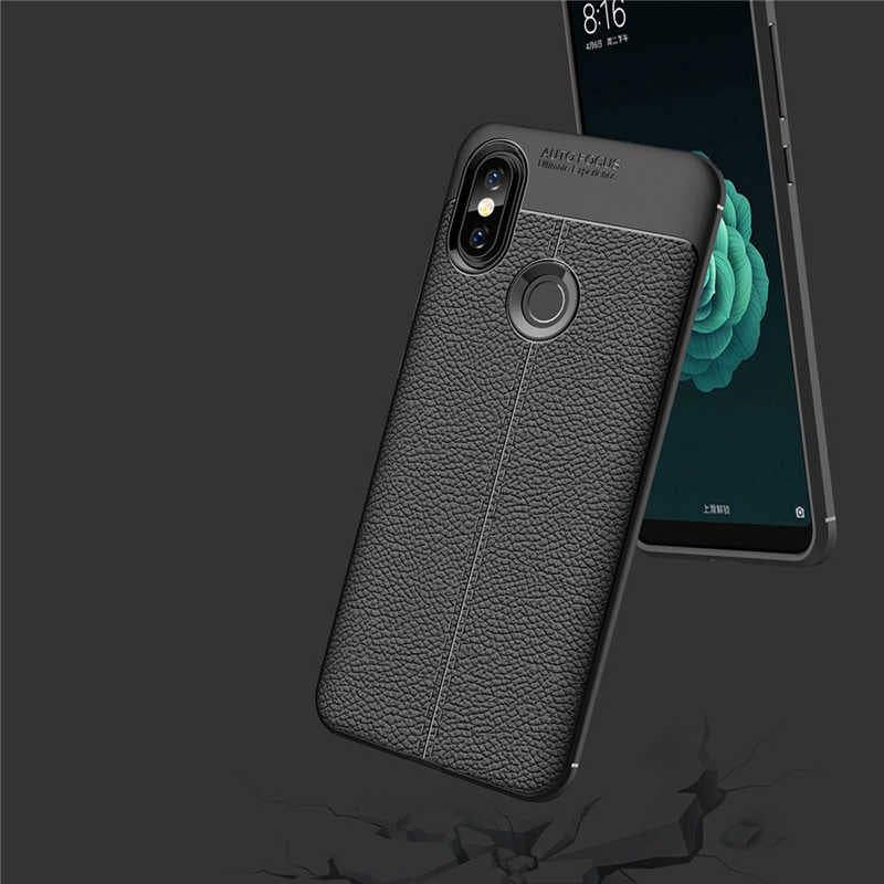 Xiaomi Mi A2 Lite Kılıf Zore Niss Silikon Kapak Gri