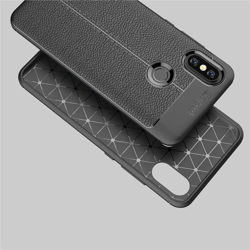 Xiaomi Mi A2 Lite Kılıf Zore Niss Silikon Kapak Gri
