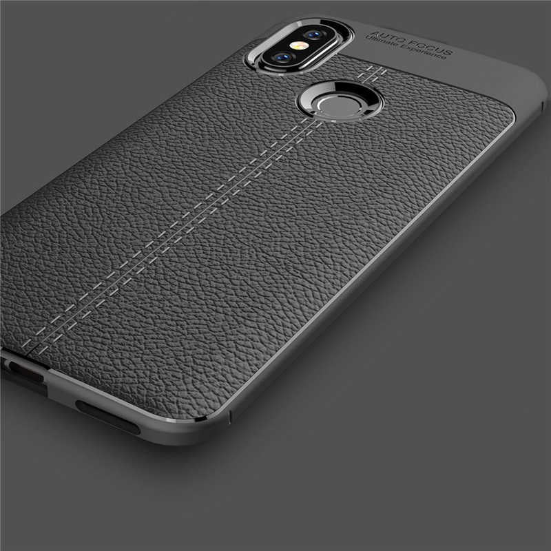 Xiaomi Mi A2 Lite Kılıf Zore Niss Silikon Kapak Gri