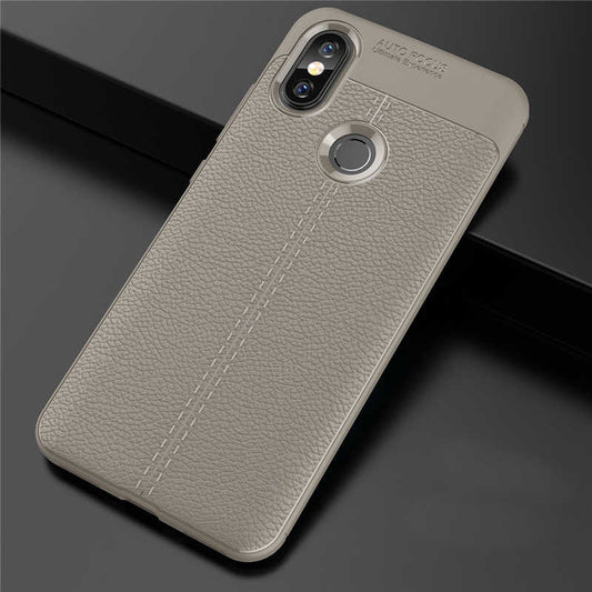 Xiaomi Mi A2 Lite Kılıf Zore Niss Silikon Kapak Gri
