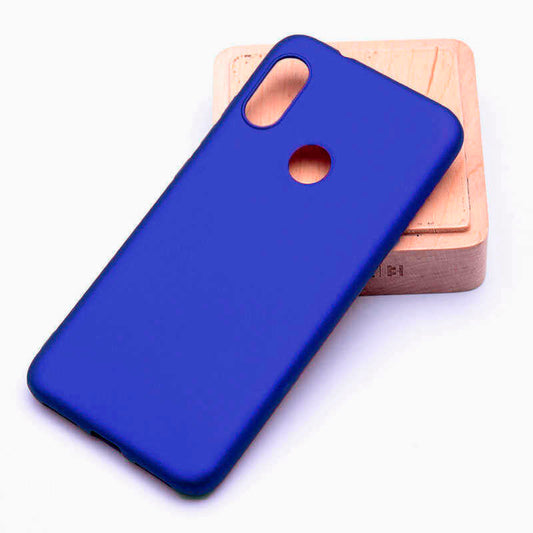 Xiaomi Mi A2 Lite Kılıf Zore Premier Silikon Kapak Saks Mavi