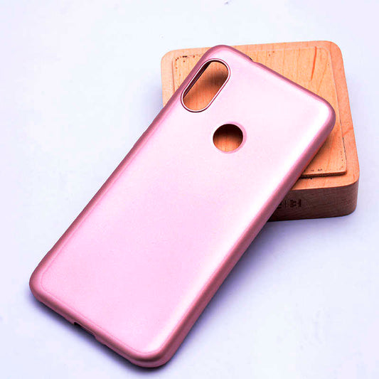 Xiaomi Mi A2 Lite Kılıf Zore Premier Silikon Kapak Rose Gold
