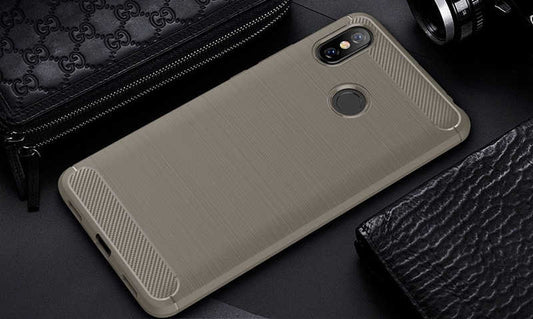Xiaomi Mi A2 Lite Kılıf Zore Room Silikon Kapak Gri