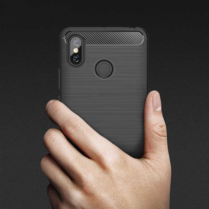 Xiaomi Mi A2 Lite Kılıf Zore Room Silikon Kapak Gri