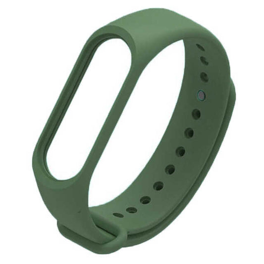 Xiaomi Mi Band 3 Silikon Kordon Koyu Yeşil