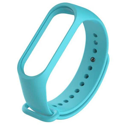 Xiaomi Mi Band 3 Silikon Kordon Mavi Açık