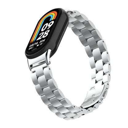Xiaomi Mi Band 9 KRD-04 Metal Kordon Gümüş