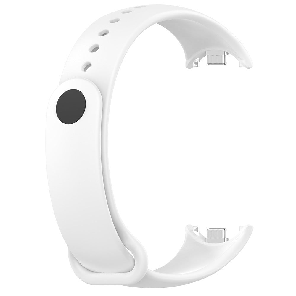 Xiaomi Mi Band 9 Serisi Klasik Kordon Silikon Strap Kayış Kum Pembe