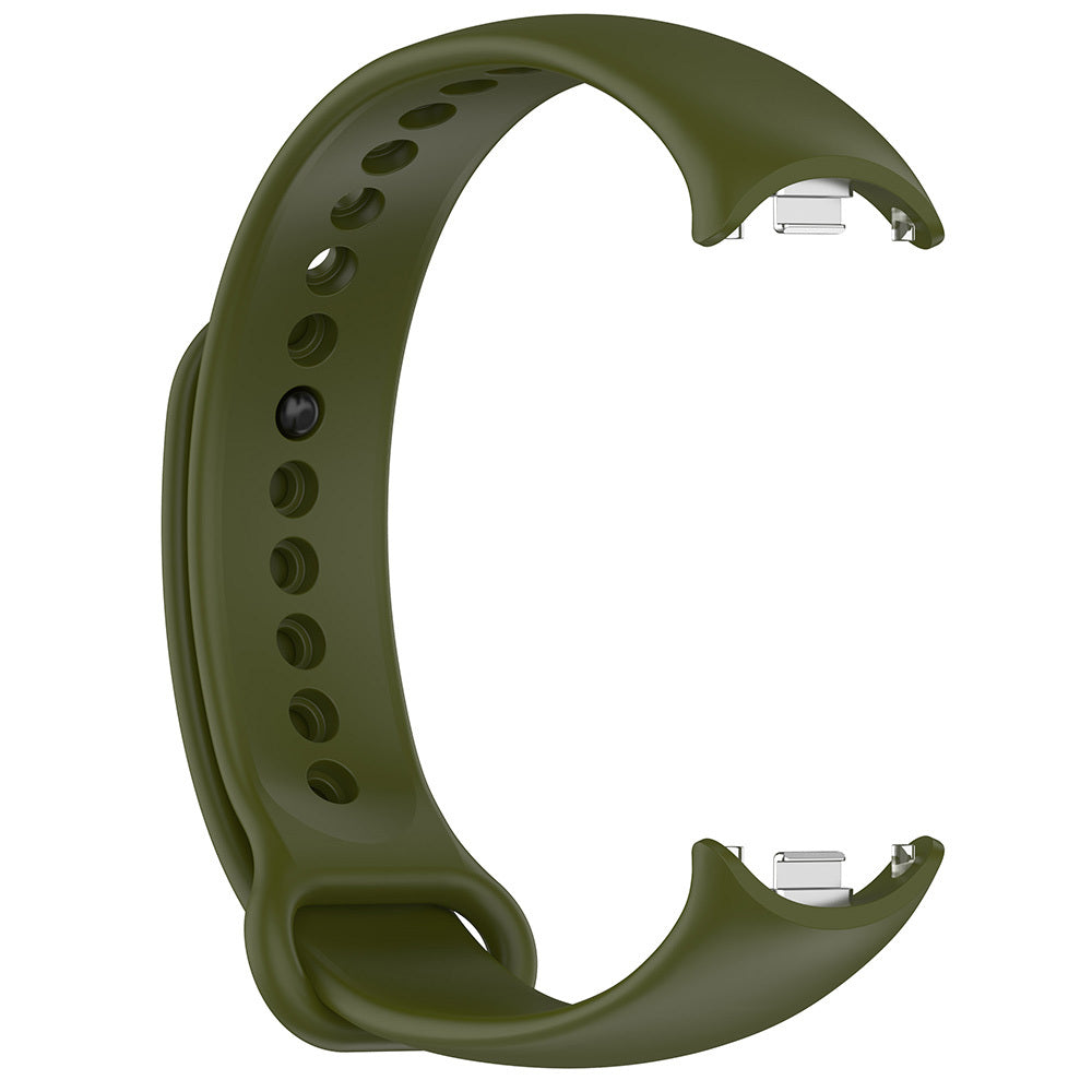 Xiaomi Mi Band 9 Serisi Klasik Kordon Silikon Strap Kayış Gri