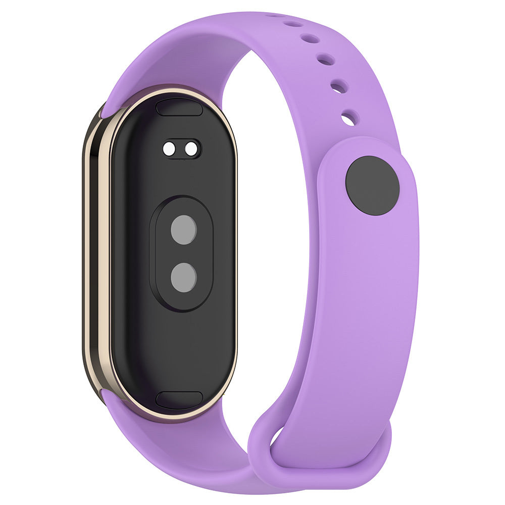 Xiaomi Mi Band 9 Serisi Klasik Kordon Silikon Strap Kayış Gri