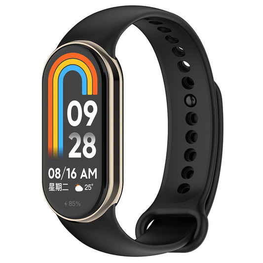 Xiaomi Mi Band 9 Serisi Klasik Kordon Silikon Strap Kayış Siyah