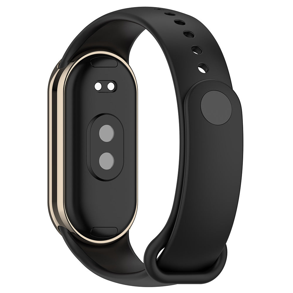 Xiaomi Mi Band 9 Serisi Klasik Kordon Silikon Strap Kayış Koyu Kırmızı