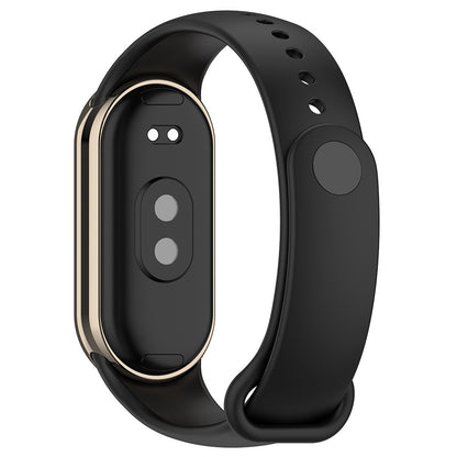 Xiaomi Mi Band 9 Serisi Klasik Kordon Silikon Strap Kayış Koyu Kırmızı