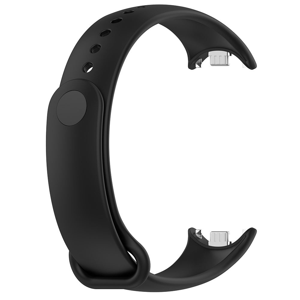 Xiaomi Mi Band 9 Serisi Klasik Kordon Silikon Strap Kayış Koyu Kırmızı