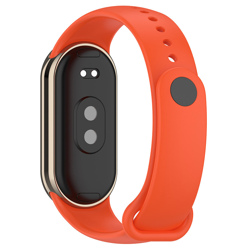 Xiaomi Mi Band 9 Serisi Klasik Kordon Silikon Strap Kayış Beyaz