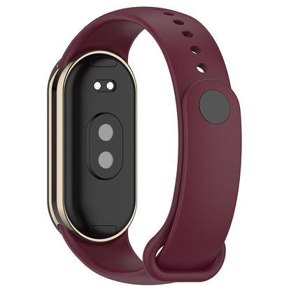 Xiaomi Mi Band 9 Serisi Klasik Kordon Silikon Strap Kayış Gri
