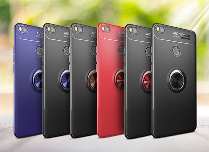 Xiaomi Mi Max 2 Kılıf Zore Ravel Silikon Kapak Kırmızı