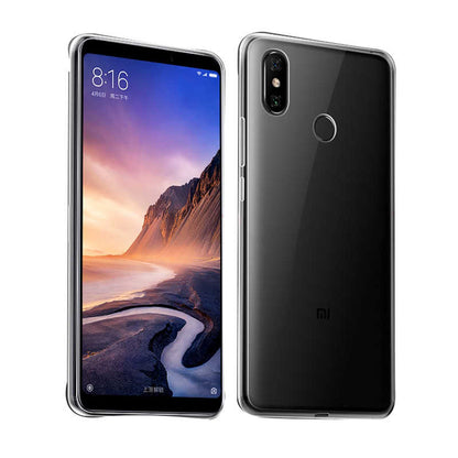 Xiaomi Mi Max 3 Kılıf Zore Süper Silikon Kapak Renksiz