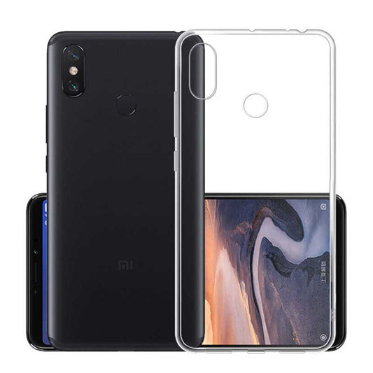 Xiaomi Mi Max 3 Kılıf Zore Süper Silikon Kapak Renksiz