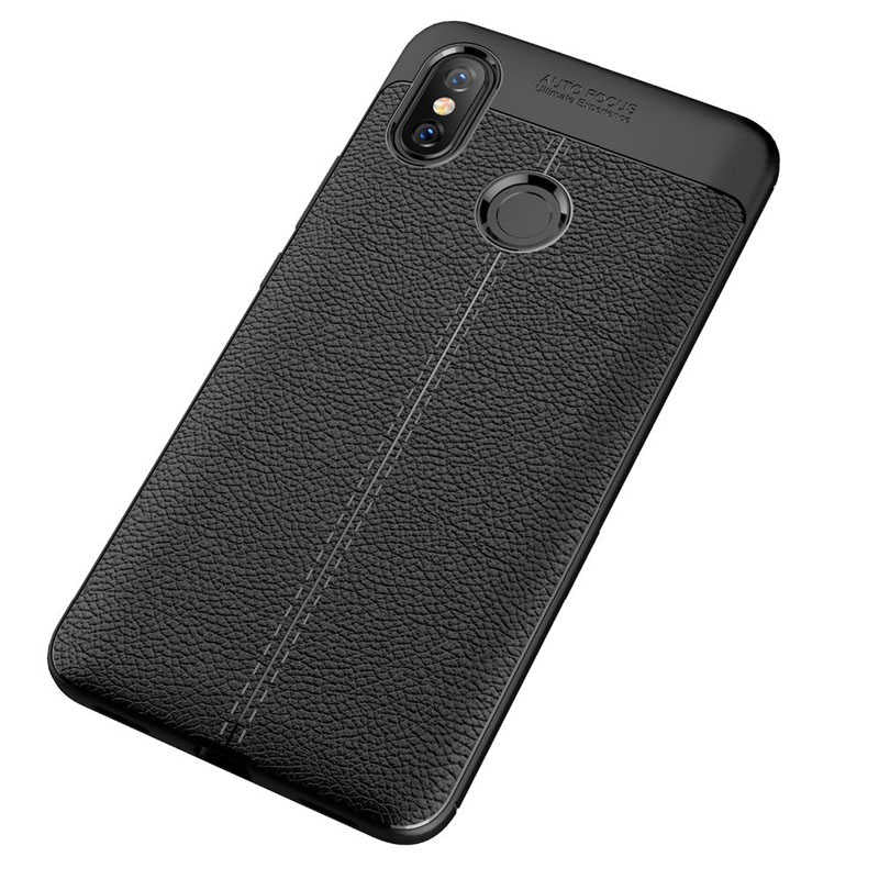 Xiaomi Mi Max 3 Kılıf Zore Niss Silikon Kapak Kırmızı