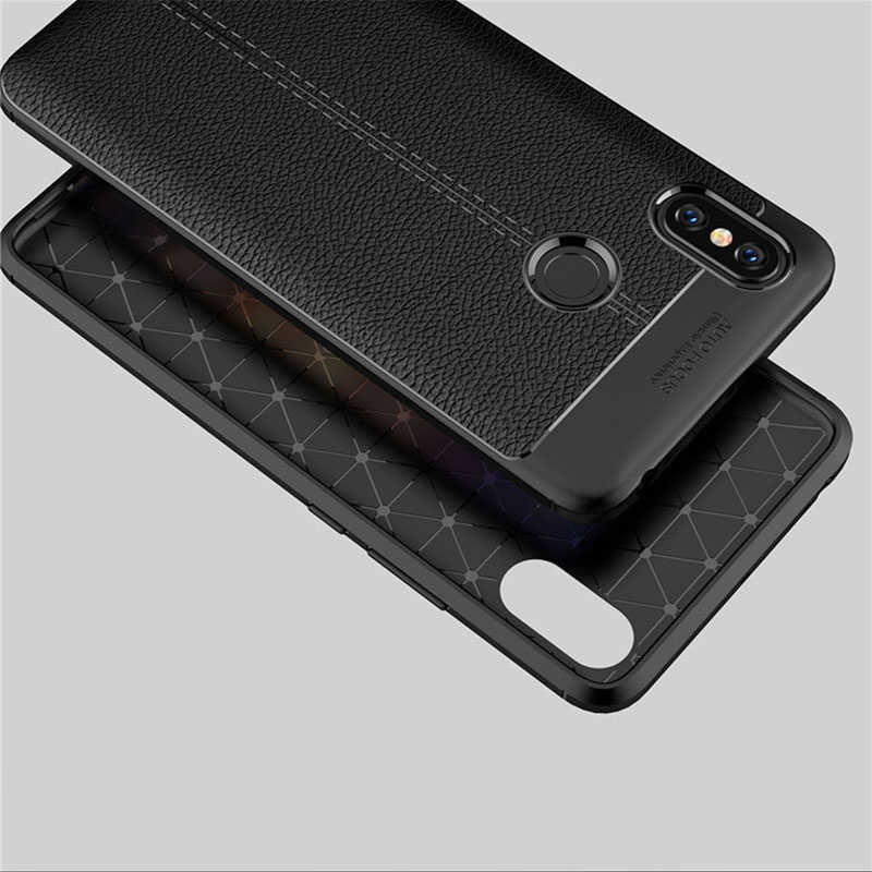 Xiaomi Mi Max 3 Kılıf Zore Niss Silikon Kapak Gri
