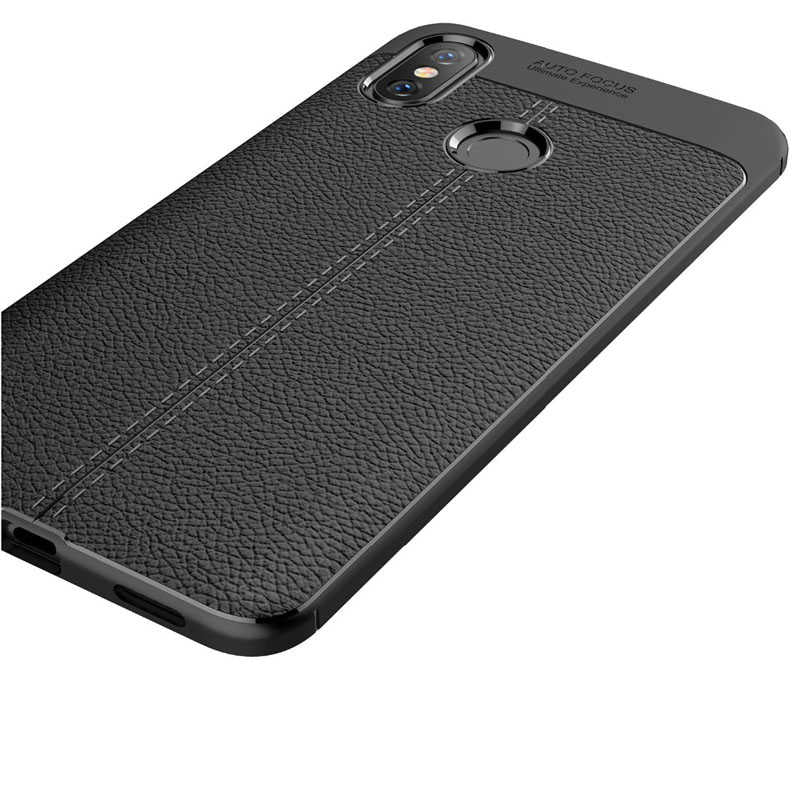 Xiaomi Mi Max 3 Kılıf Zore Niss Silikon Kapak Kırmızı