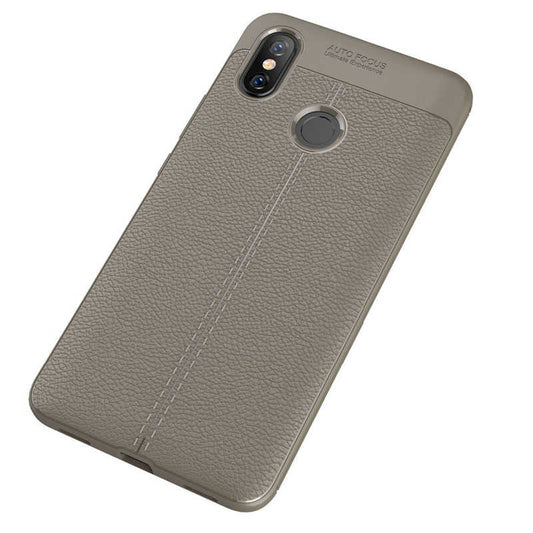 Xiaomi Mi Max 3 Kılıf Zore Niss Silikon Kapak Gri
