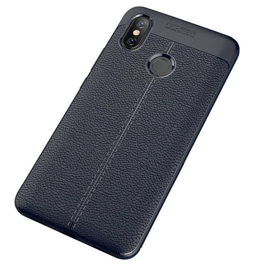 Xiaomi Mi Max 3 Kılıf Zore Niss Silikon Kapak Lacivert