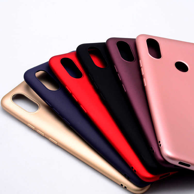Xiaomi Mi Max 3 Kılıf Zore Premier Silikon Kapak Gold