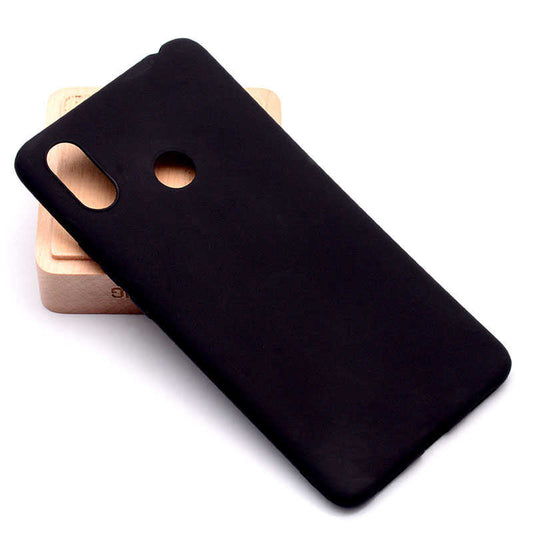 Xiaomi Mi Max 3 Kılıf Zore Premier Silikon Kapak Siyah