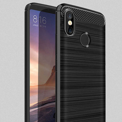 Xiaomi Mi Max 3 Kılıf Zore Room Silikon Kapak Lacivert