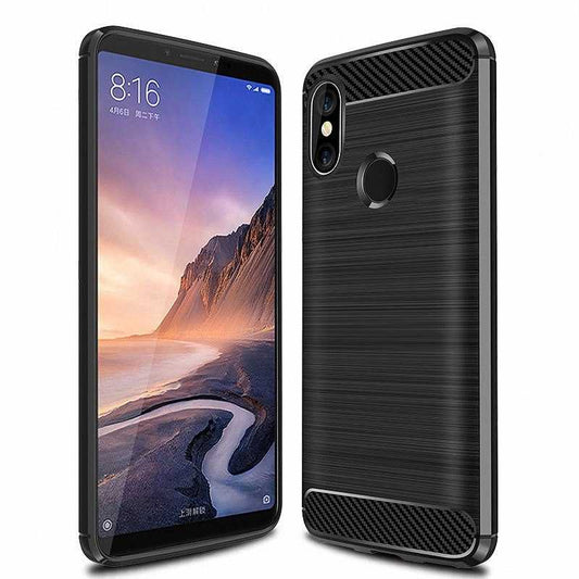 Xiaomi Mi Max 3 Kılıf Zore Room Silikon Kapak Siyah