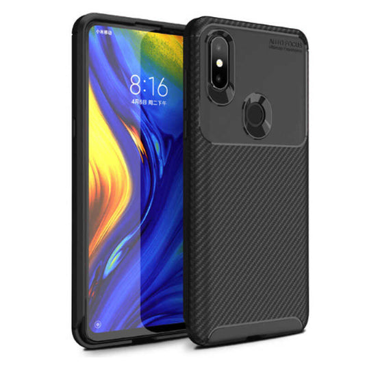 Xiaomi Mi Mix 3 Kılıf Zore Negro Silikon Kapak Siyah