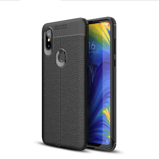 Xiaomi Mi Mix 3 Kılıf Zore Niss Silikon Kapak Siyah