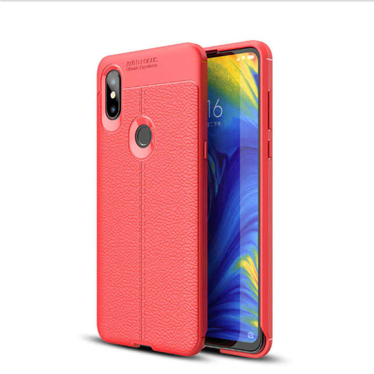 Xiaomi Mi Mix 3 Kılıf Zore Niss Silikon Kapak Kırmızı
