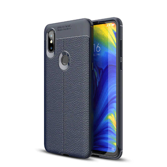 Xiaomi Mi Mix 3 Kılıf Zore Niss Silikon Kapak Lacivert