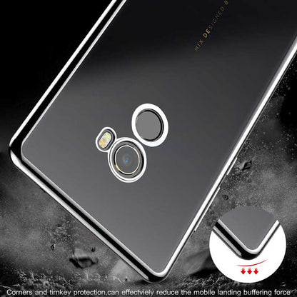 Xiaomi Mi Mix Kılıf Zore Süper Silikon Kapak Renksiz