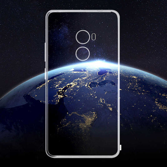 Xiaomi Mi Mix Kılıf Zore Süper Silikon Kapak Renksiz