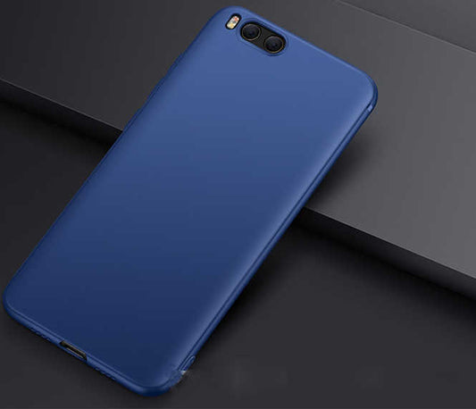 Xiaomi Mi Note 3 Kılıf Zore İmax Silikon Kamera Korumalı Lacivert