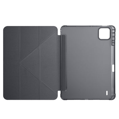 Xiaomi Pad 7 Kılıf Zore Tri Folding Kalem Bölmeli Standlı Kılıf Lila